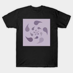 Purple Drop Swirl T-Shirt